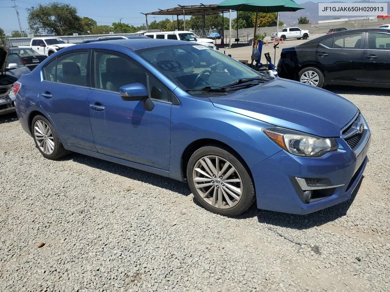 2016 Subaru Impreza Limited VIN: JF1GJAK65GH020913 Lot: 62604215