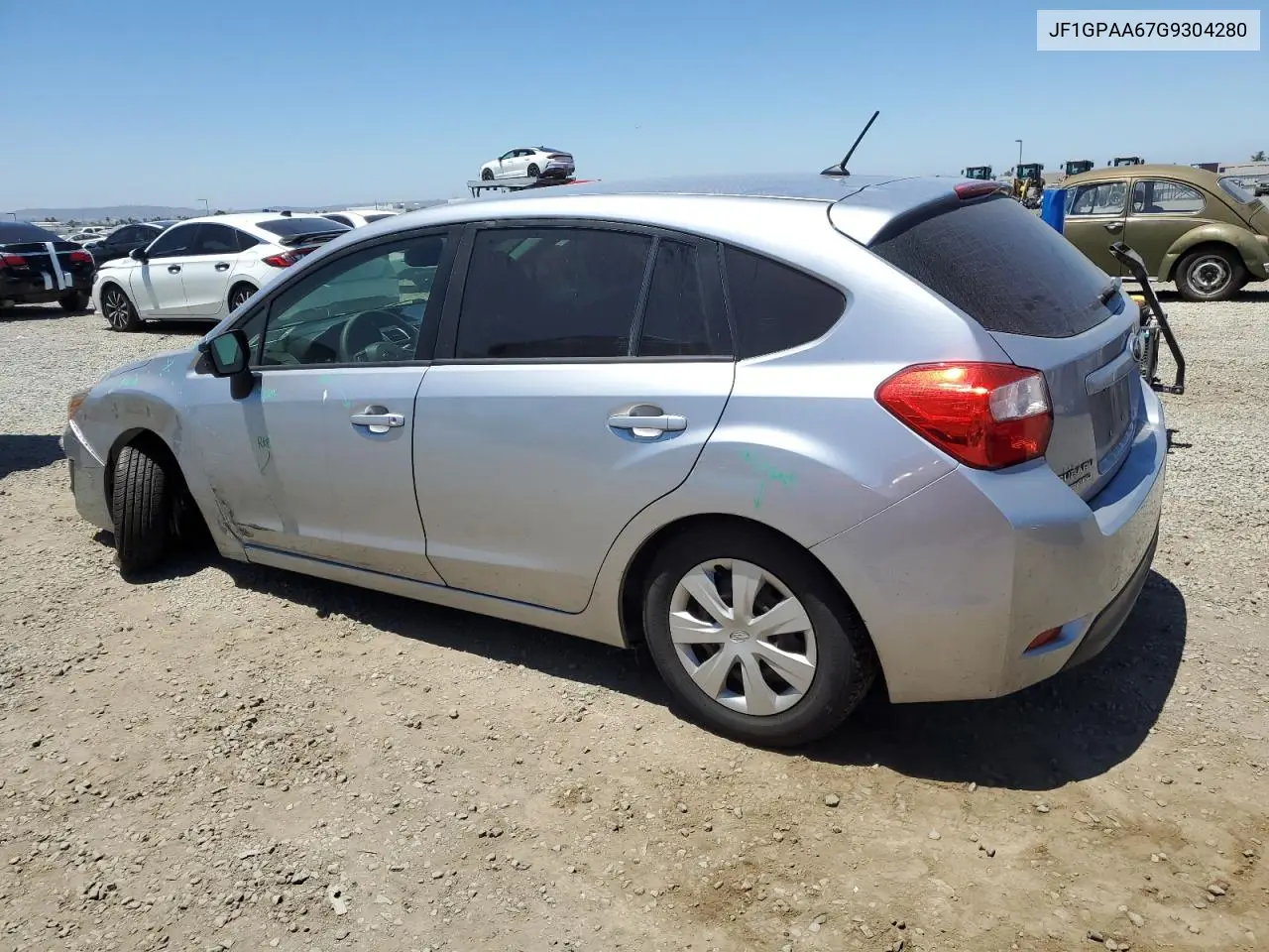 2016 Subaru Impreza VIN: JF1GPAA67G9304280 Lot: 62902695