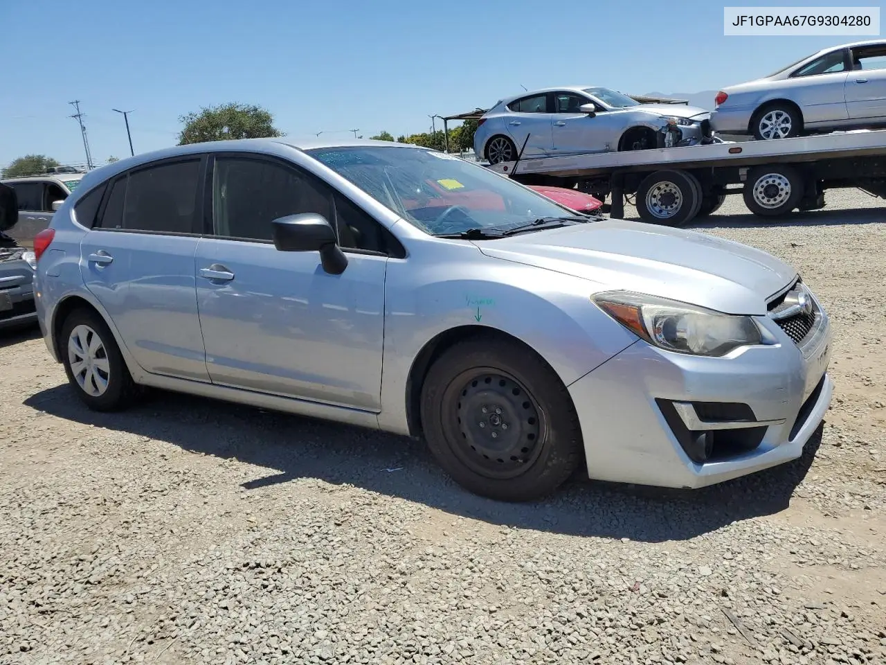 2016 Subaru Impreza VIN: JF1GPAA67G9304280 Lot: 62902695