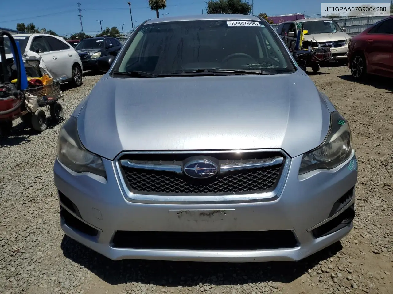2016 Subaru Impreza VIN: JF1GPAA67G9304280 Lot: 62902695