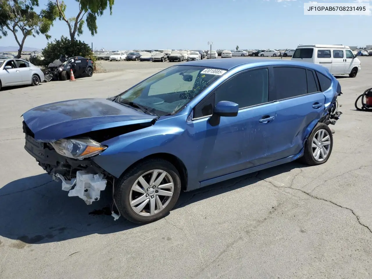 2016 Subaru Impreza Premium VIN: JF1GPAB67G8231495 Lot: 63018885
