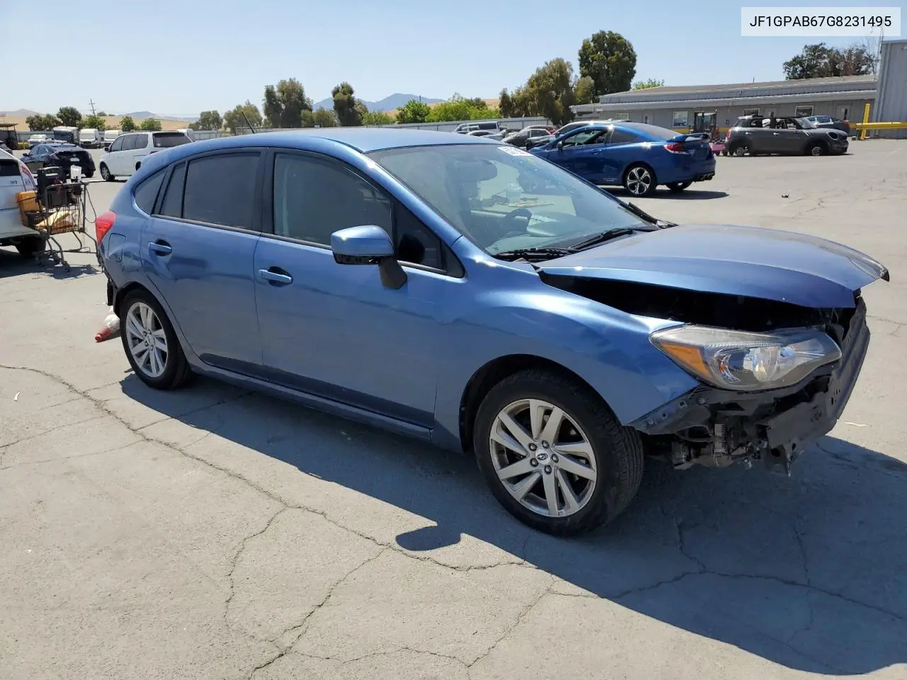 2016 Subaru Impreza Premium VIN: JF1GPAB67G8231495 Lot: 63018885