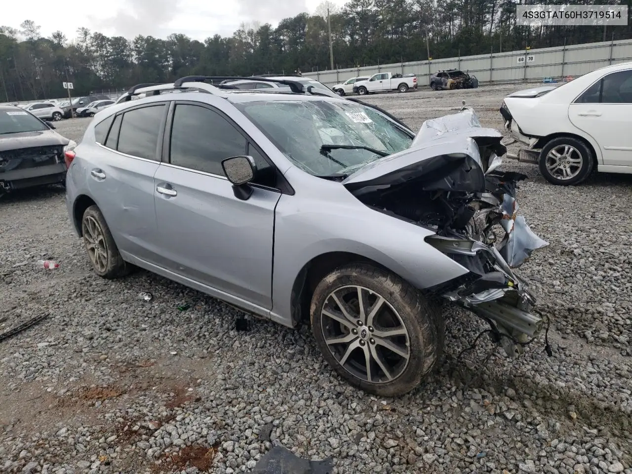 2017 Subaru Impreza Limited VIN: 4S3GTAT60H3719514 Lot: 46972184