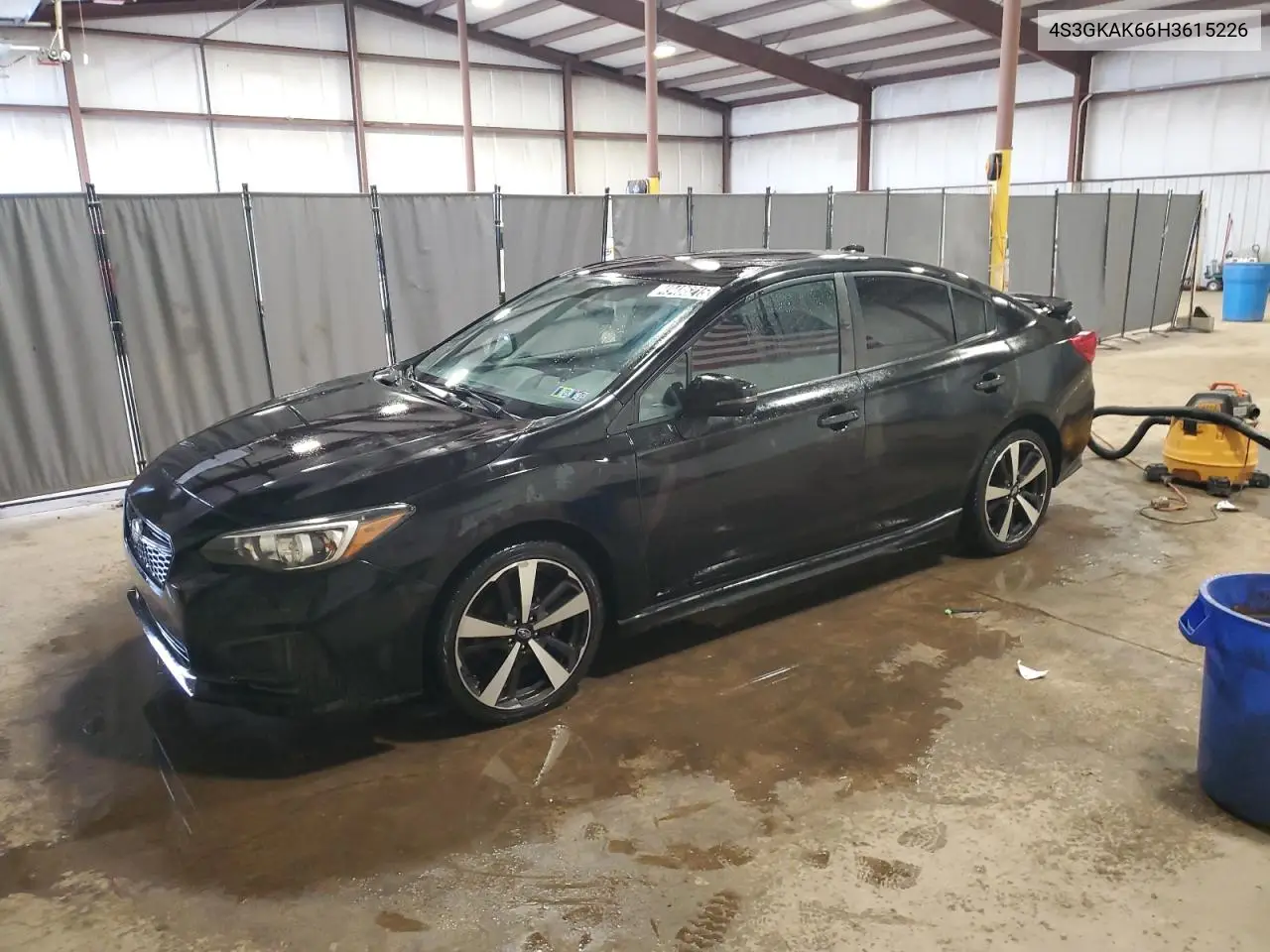 2017 Subaru Impreza Sport VIN: 4S3GKAK66H3615226 Lot: 49486215