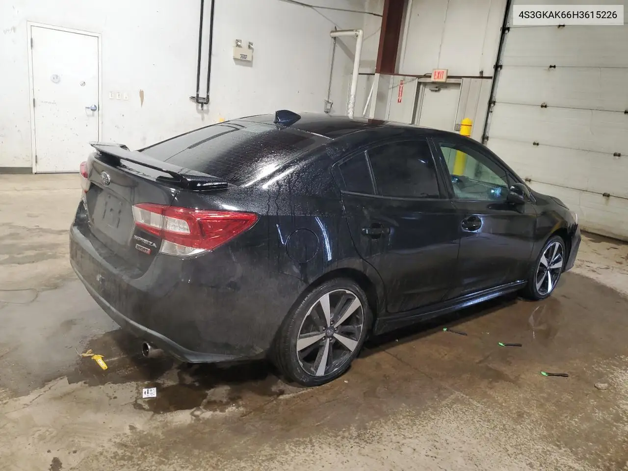 2017 Subaru Impreza Sport VIN: 4S3GKAK66H3615226 Lot: 49486215