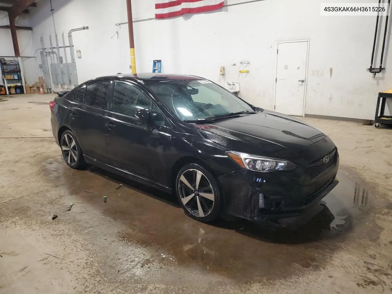 2017 Subaru Impreza Sport VIN: 4S3GKAK66H3615226 Lot: 49486215
