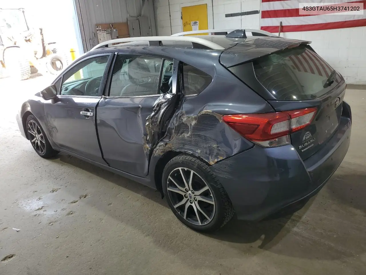 2017 Subaru Impreza Limited VIN: 4S3GTAU65H3741202 Lot: 56277185