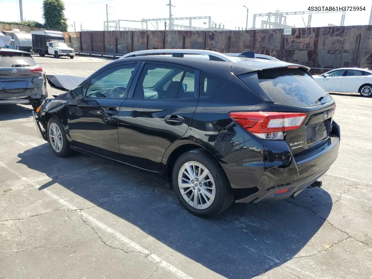 2017 Subaru Impreza Premium VIN: 4S3GTAB61H3725954 Lot: 57256475