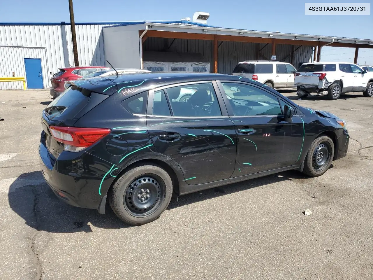 2018 Subaru Impreza VIN: 4S3GTAA61J3720731 Lot: 52864575
