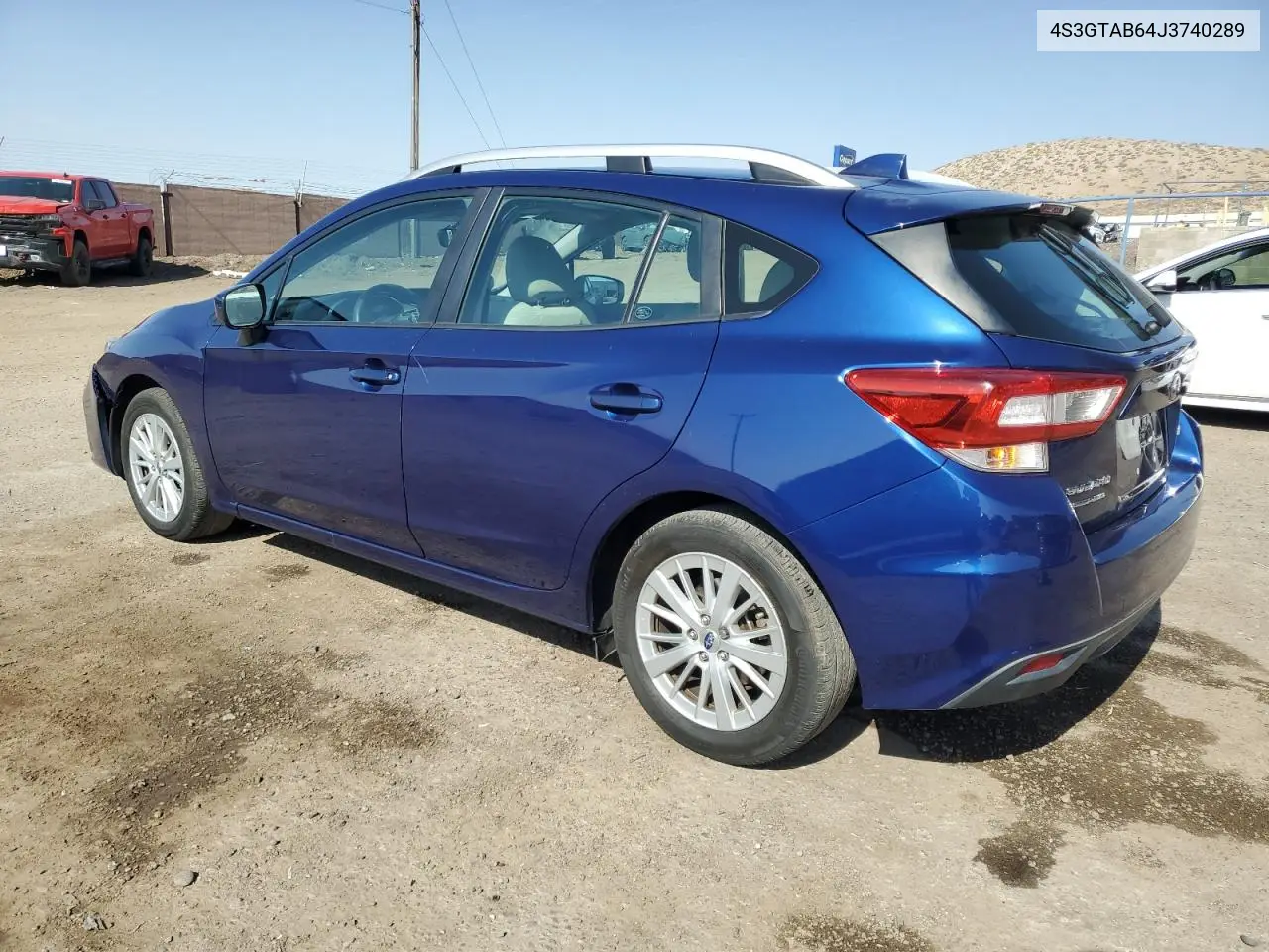 2018 Subaru Impreza Premium VIN: 4S3GTAB64J3740289 Lot: 56196355