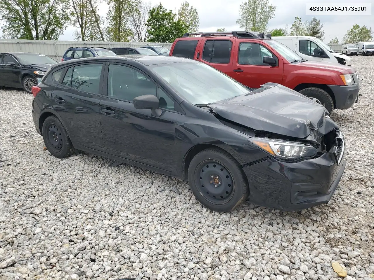 2018 Subaru Impreza VIN: 4S3GTAA64J1735901 Lot: 56635165