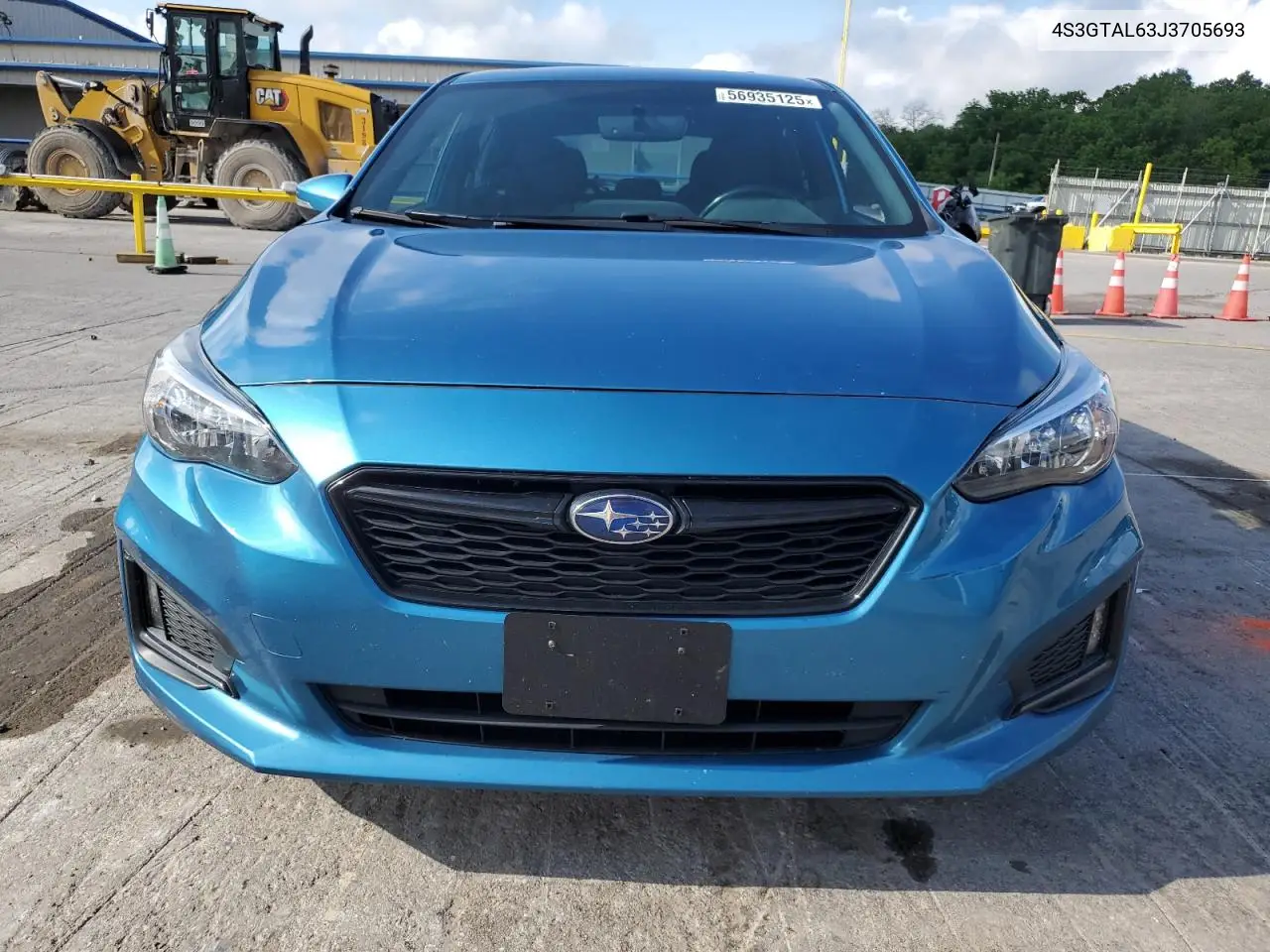 2018 Subaru Impreza Sport VIN: 4S3GTAL63J3705693 Lot: 56935125