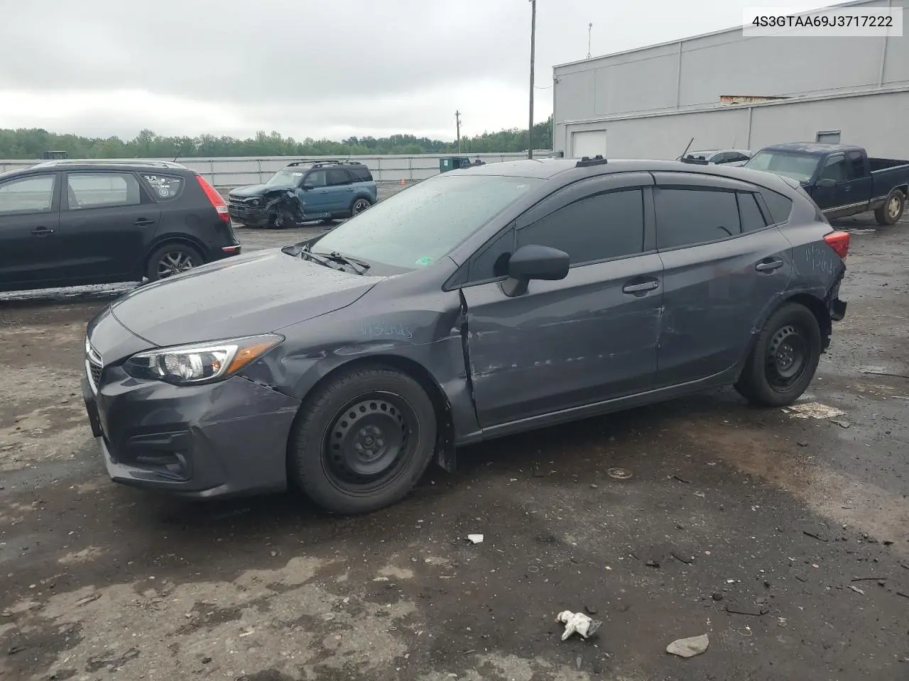 2018 Subaru Impreza VIN: 4S3GTAA69J3717222 Lot: 57063405