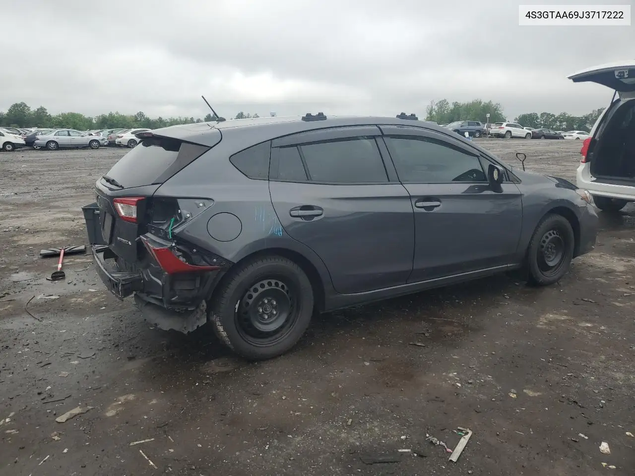 2018 Subaru Impreza VIN: 4S3GTAA69J3717222 Lot: 57063405