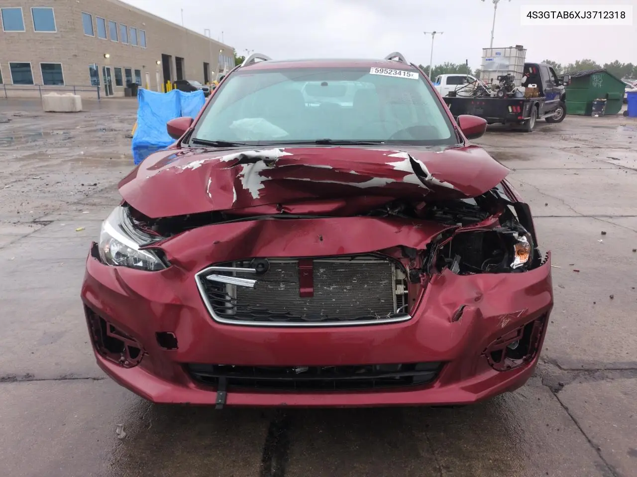 2018 Subaru Impreza Premium VIN: 4S3GTAB6XJ3712318 Lot: 59523415