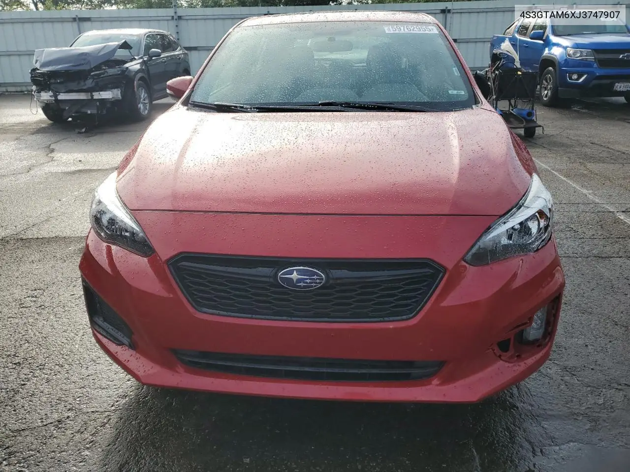 2018 Subaru Impreza Sport VIN: 4S3GTAM6XJ3747907 Lot: 59762955