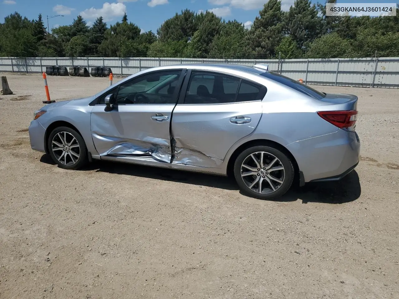 2018 Subaru Impreza Limited VIN: 4S3GKAN64J3601424 Lot: 61744445
