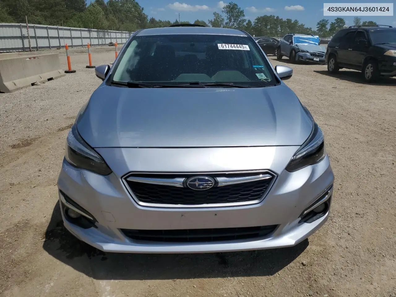 2018 Subaru Impreza Limited VIN: 4S3GKAN64J3601424 Lot: 61744445