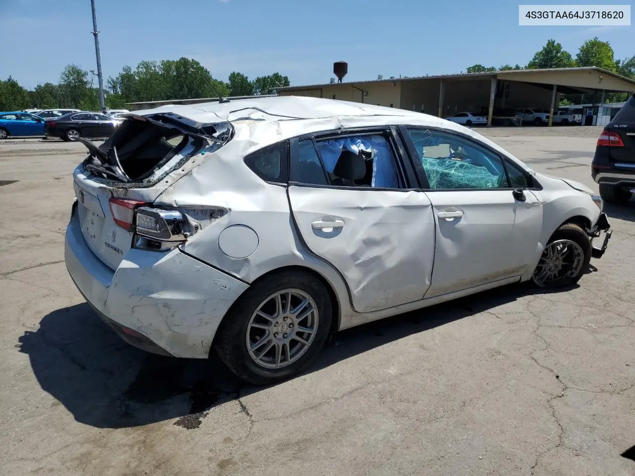2018 Subaru Impreza VIN: 4S3GTAA64J3718620 Lot: 61988365