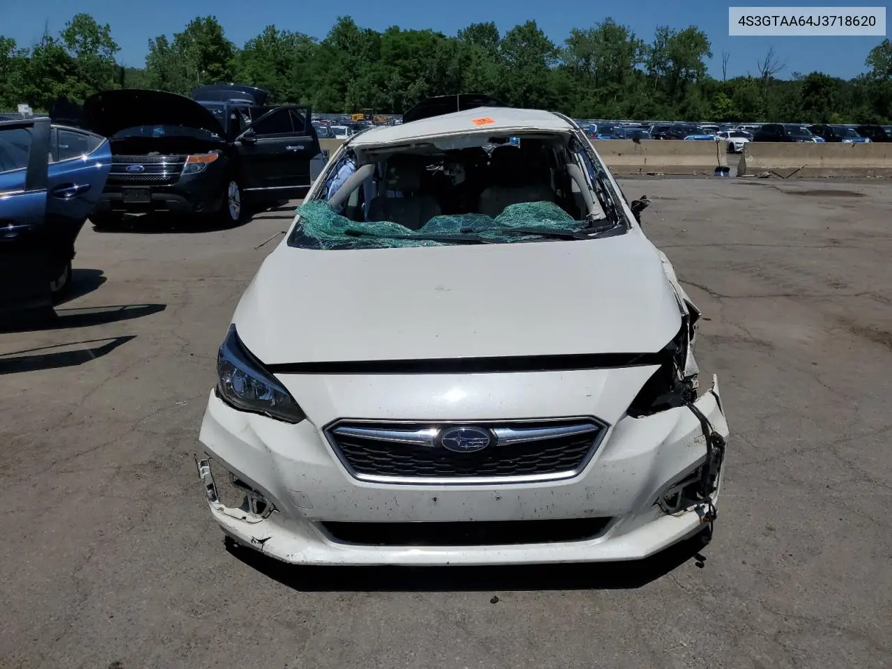 2018 Subaru Impreza VIN: 4S3GTAA64J3718620 Lot: 61988365