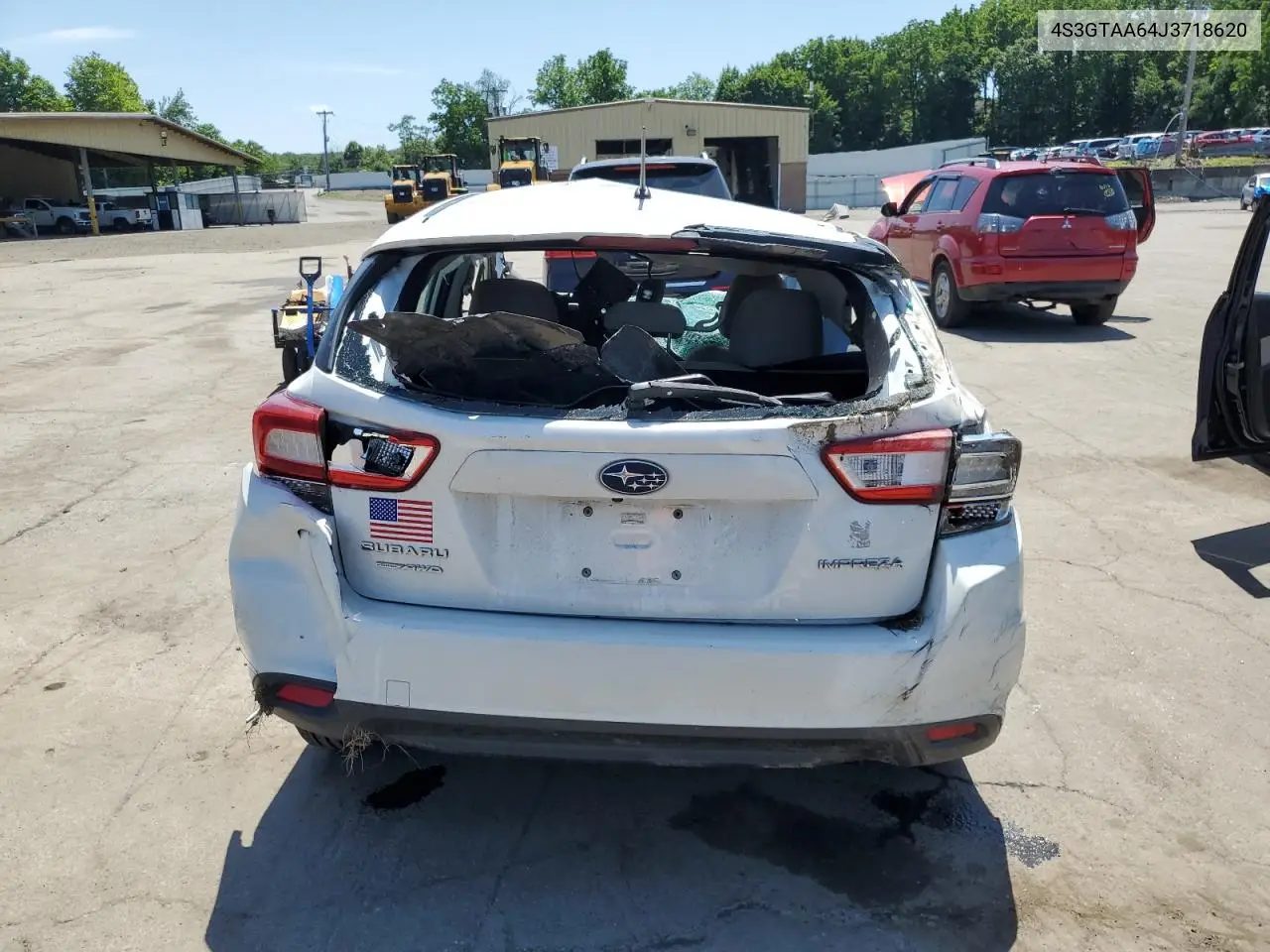 2018 Subaru Impreza VIN: 4S3GTAA64J3718620 Lot: 61988365