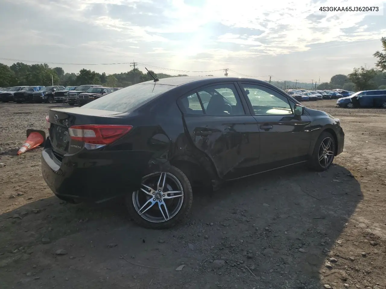 2018 Subaru Impreza VIN: 4S3GKAA65J3620473 Lot: 62666955