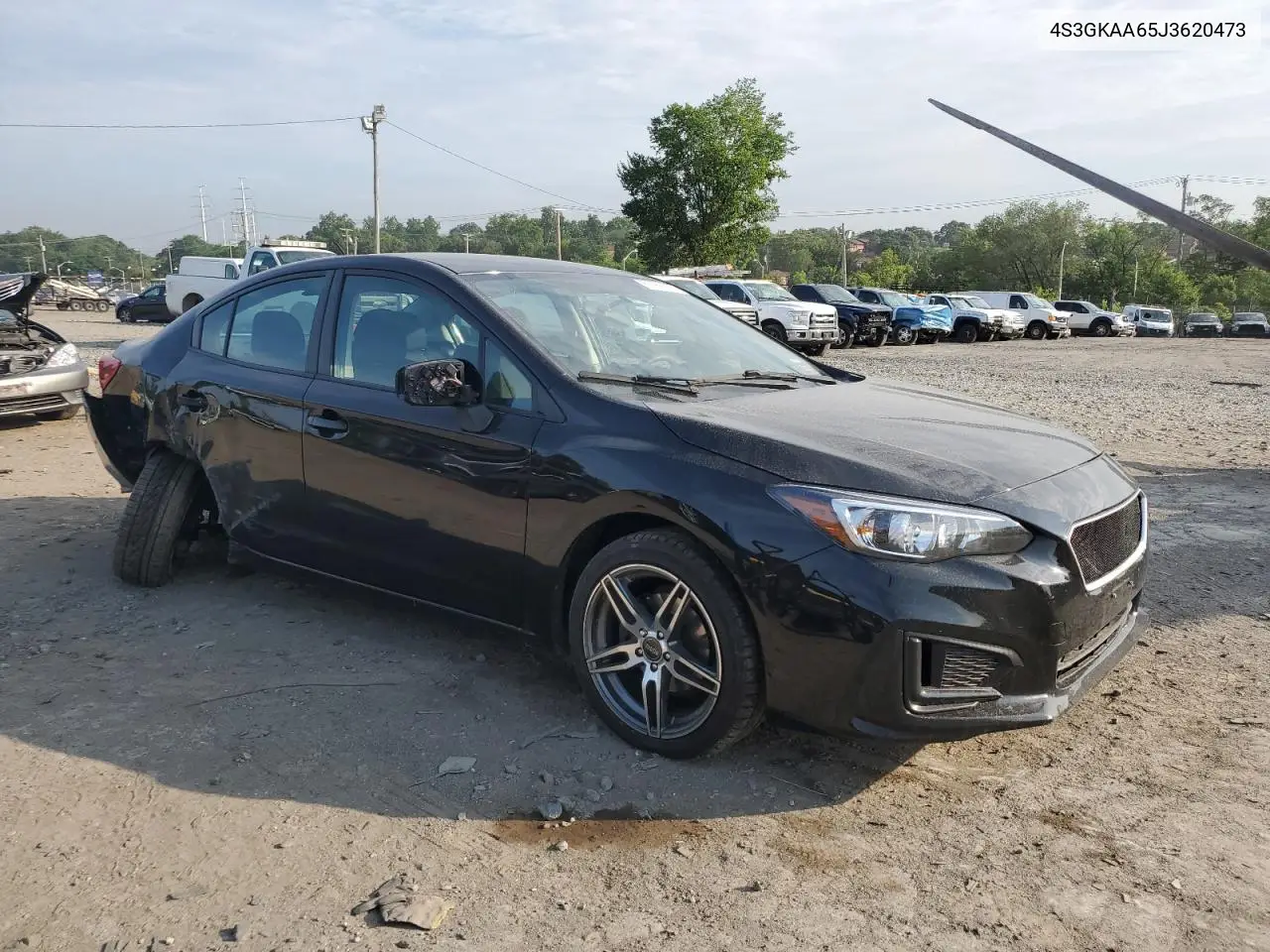 2018 Subaru Impreza VIN: 4S3GKAA65J3620473 Lot: 62666955