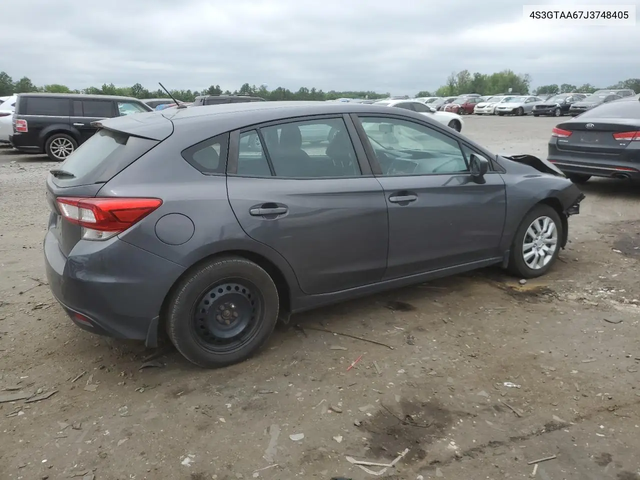2018 Subaru Impreza VIN: 4S3GTAA67J3748405 Lot: 62770565