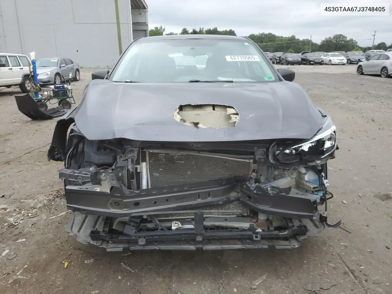 2018 Subaru Impreza VIN: 4S3GTAA67J3748405 Lot: 62770565