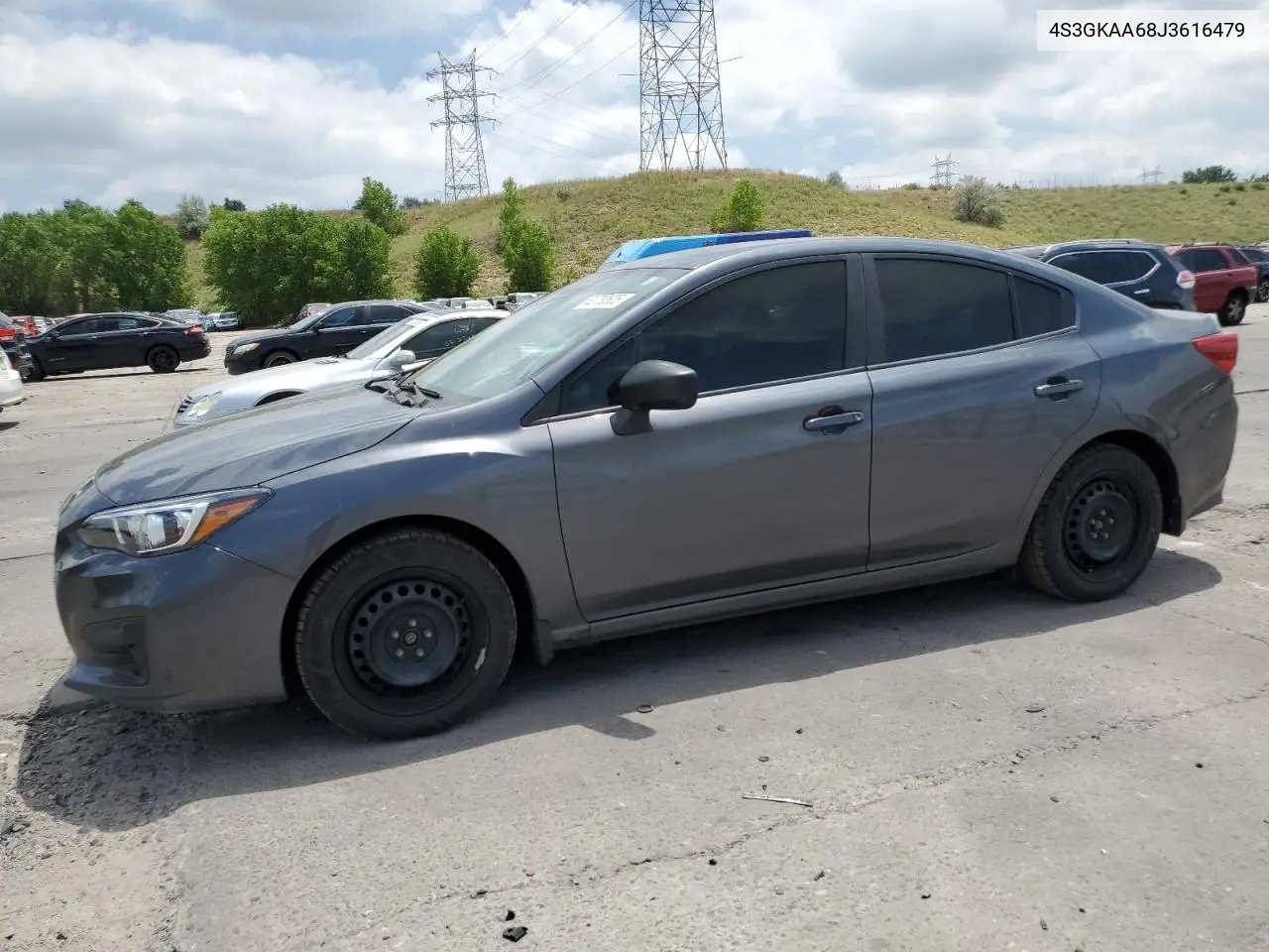2018 Subaru Impreza VIN: 4S3GKAA68J3616479 Lot: 62780605