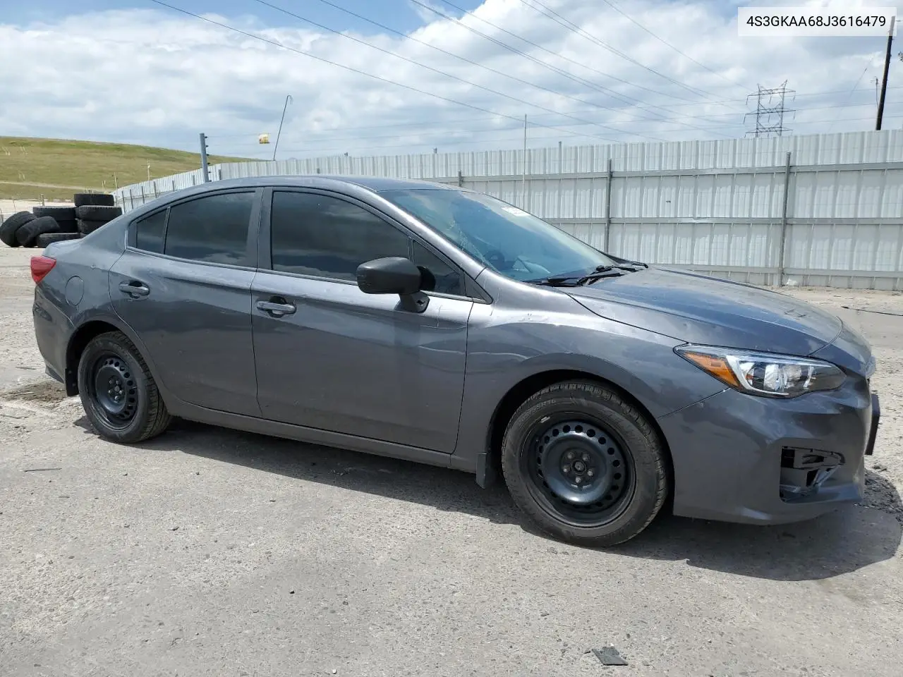 2018 Subaru Impreza VIN: 4S3GKAA68J3616479 Lot: 62780605