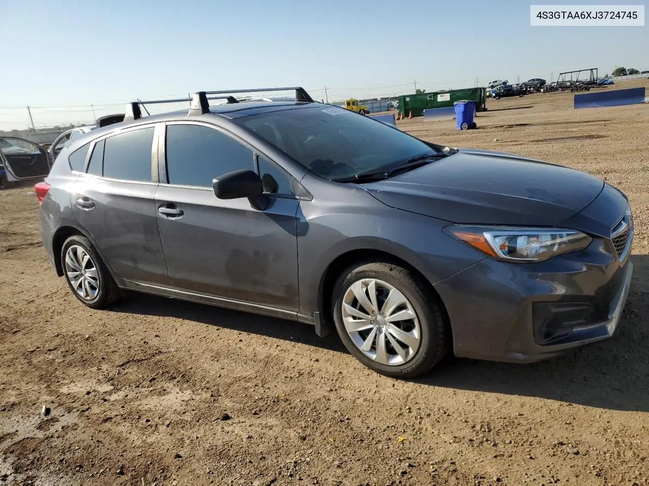 2018 Subaru Impreza VIN: 4S3GTAA6XJ3724745 Lot: 62899785
