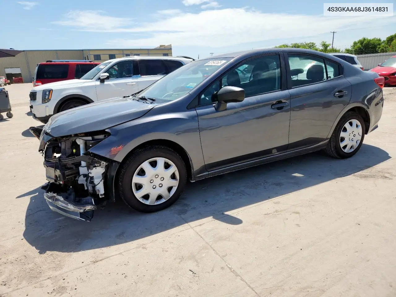 2018 Subaru Impreza VIN: 4S3GKAA68J3614831 Lot: 63194165