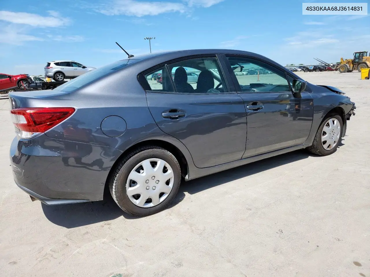 2018 Subaru Impreza VIN: 4S3GKAA68J3614831 Lot: 63194165