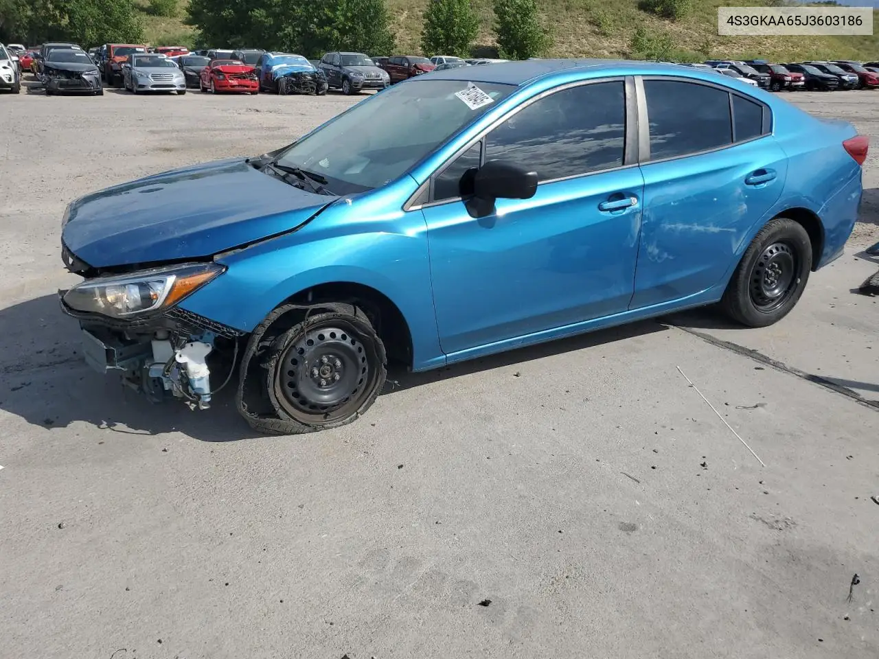 2018 Subaru Impreza VIN: 4S3GKAA65J3603186 Lot: 63416845