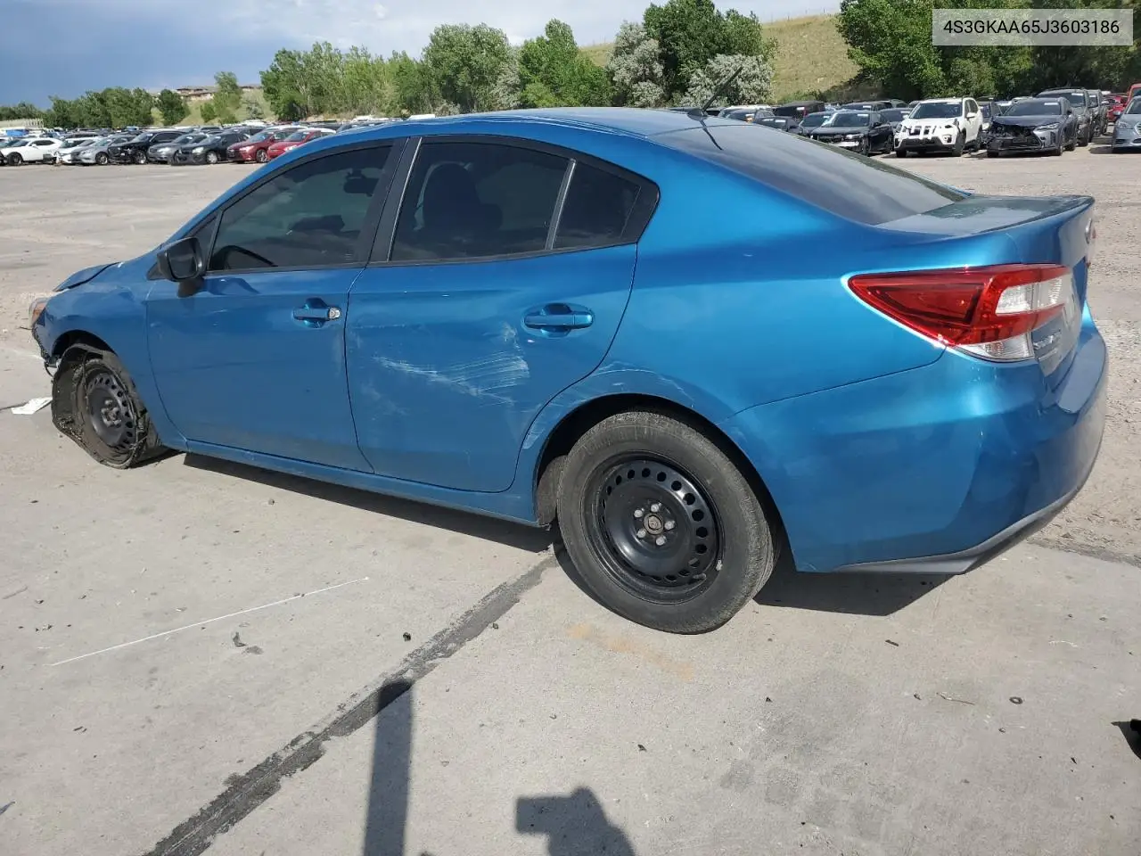 2018 Subaru Impreza VIN: 4S3GKAA65J3603186 Lot: 63416845