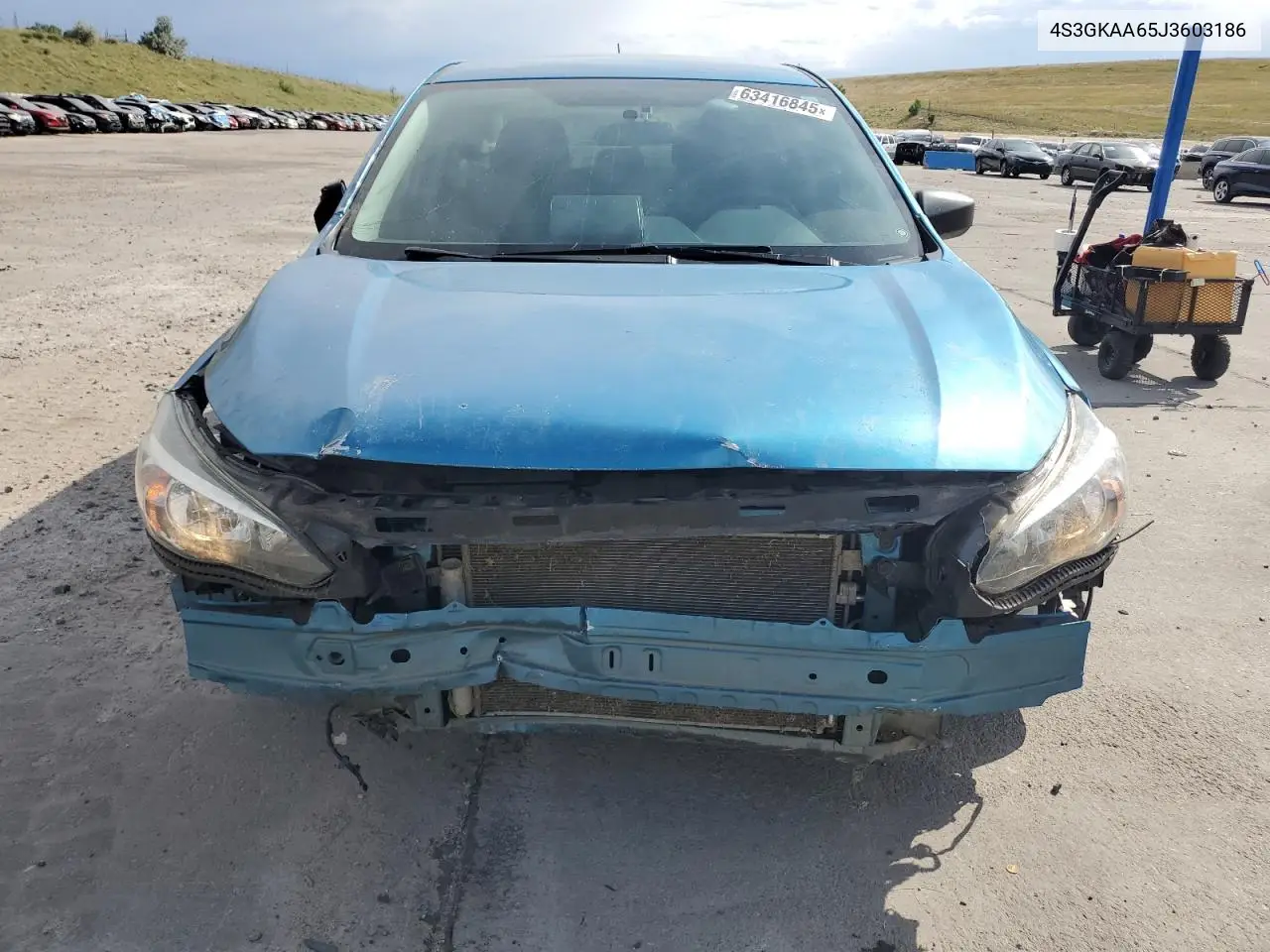 2018 Subaru Impreza VIN: 4S3GKAA65J3603186 Lot: 63416845