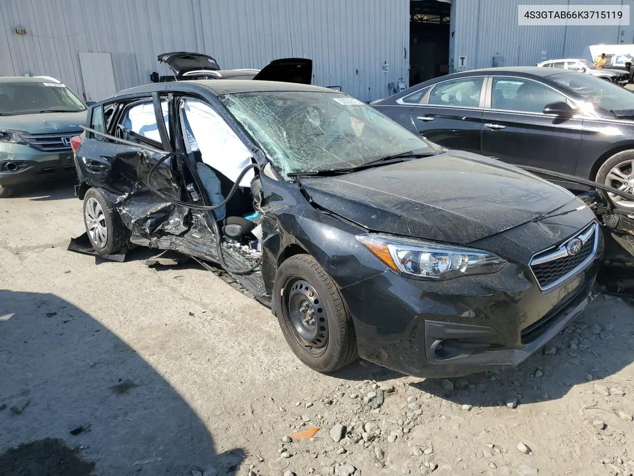 2019 Subaru Impreza VIN: 4S3GTAB66K3715119 Lot: 53530575
