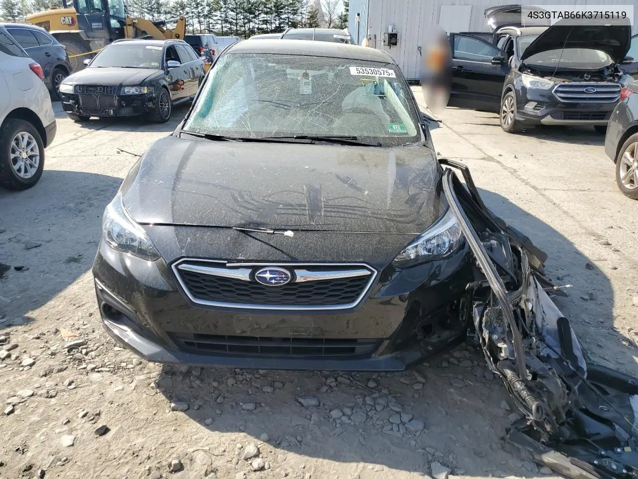 2019 Subaru Impreza VIN: 4S3GTAB66K3715119 Lot: 53530575