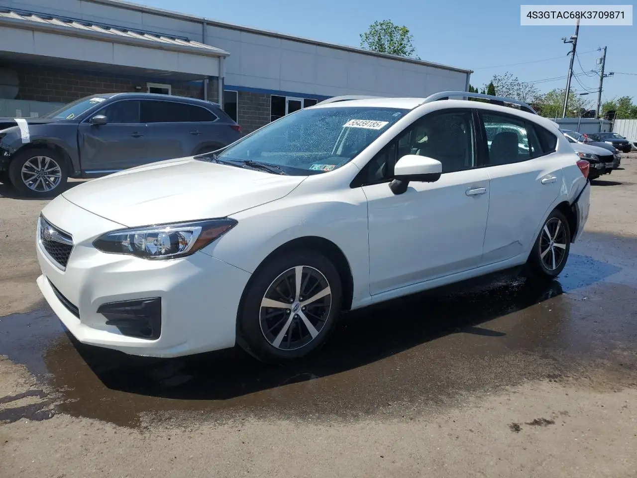 2019 Subaru Impreza Premium VIN: 4S3GTAC68K3709871 Lot: 55459185