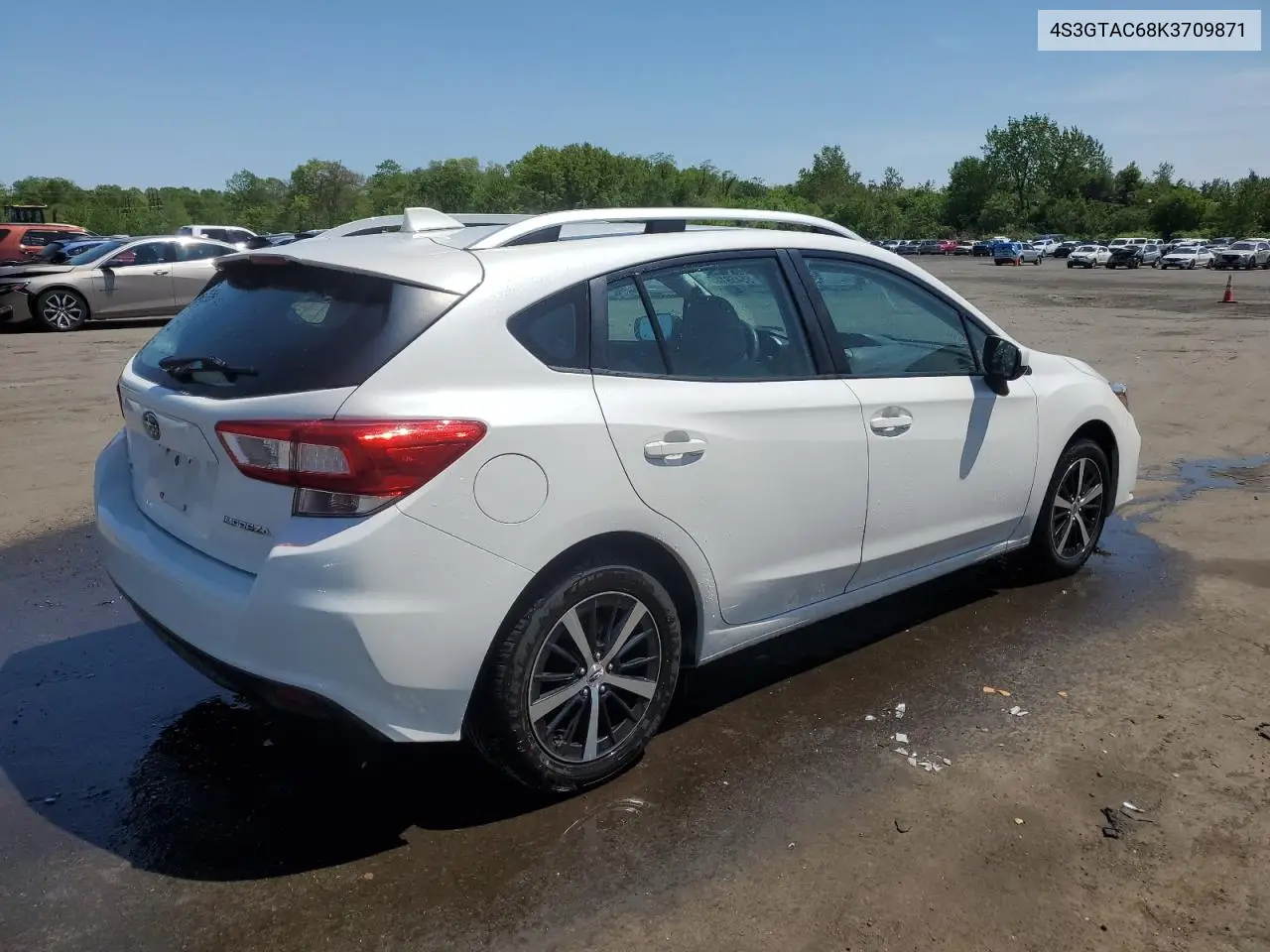 2019 Subaru Impreza Premium VIN: 4S3GTAC68K3709871 Lot: 55459185