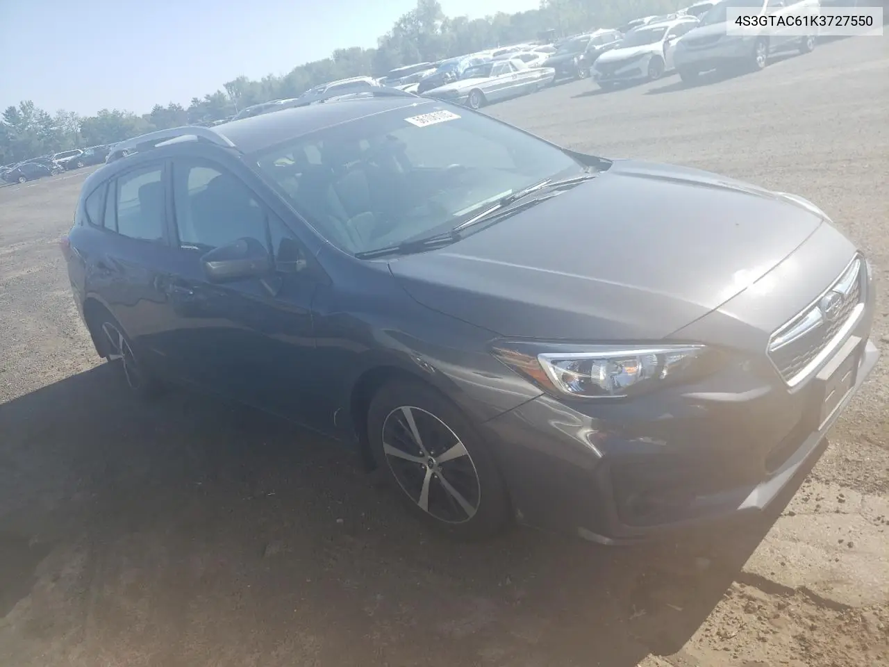2019 Subaru Impreza Premium VIN: 4S3GTAC61K3727550 Lot: 56106105