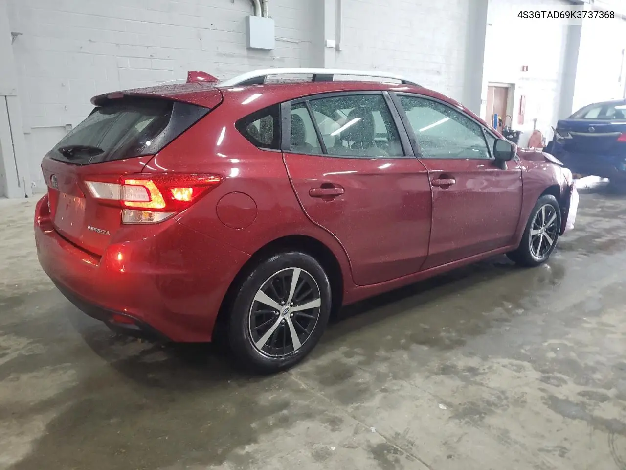 2019 Subaru Impreza Premium VIN: 4S3GTAD69K3737368 Lot: 56639965