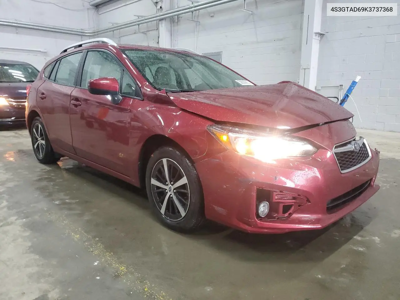 2019 Subaru Impreza Premium VIN: 4S3GTAD69K3737368 Lot: 56639965