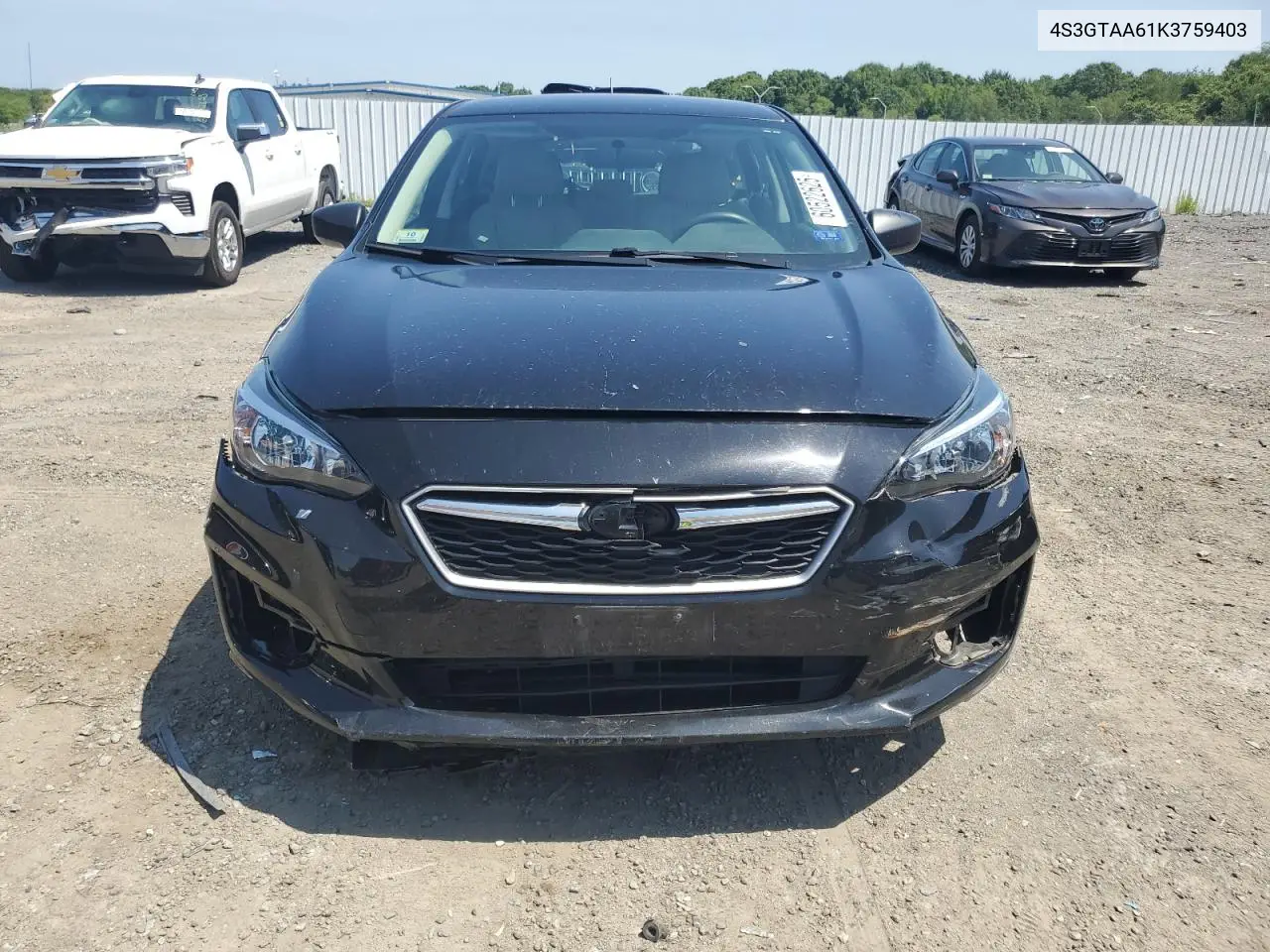 2019 Subaru Impreza VIN: 4S3GTAA61K3759403 Lot: 60522625