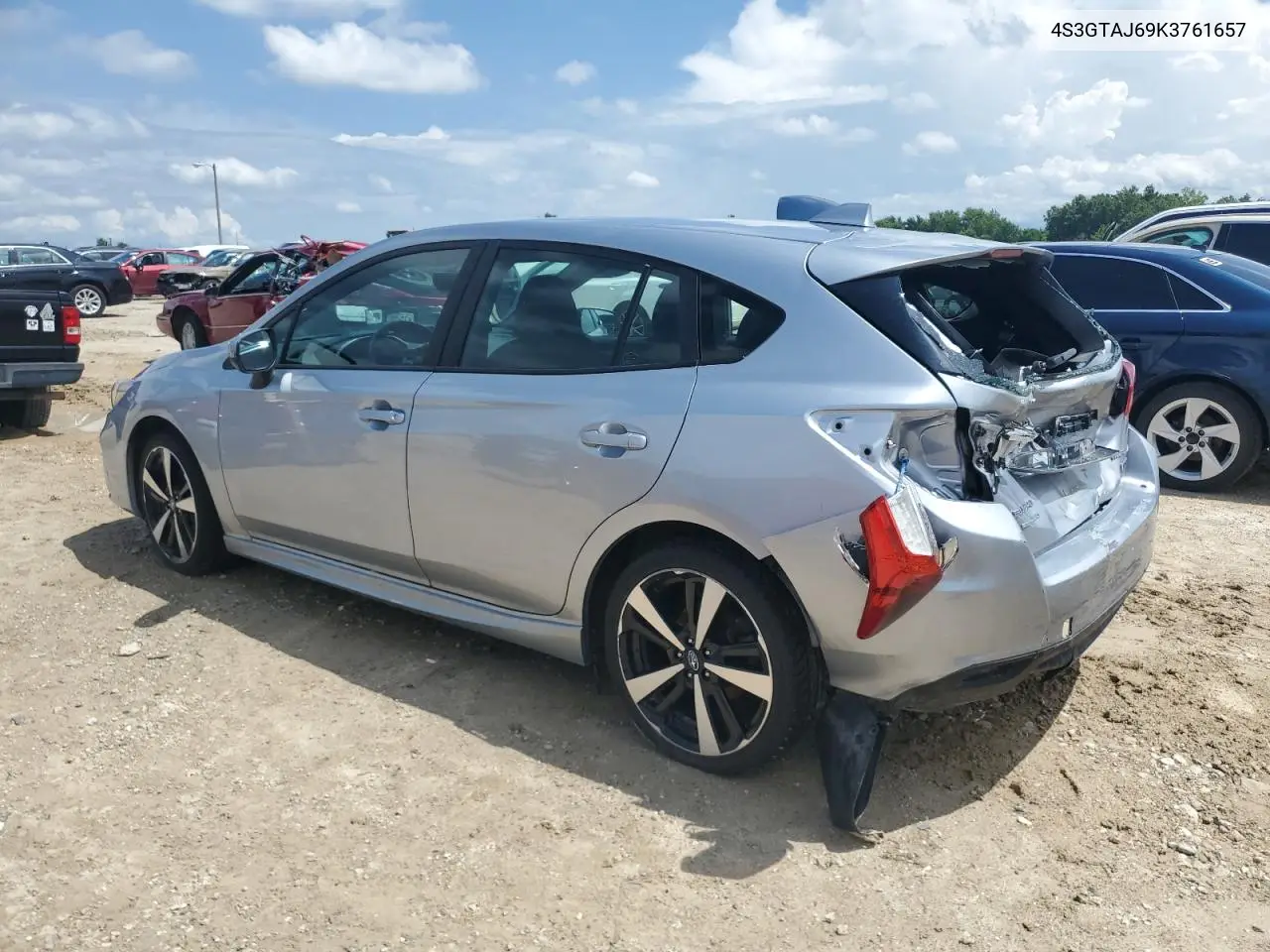 2019 Subaru Impreza Sport VIN: 4S3GTAJ69K3761657 Lot: 61635375