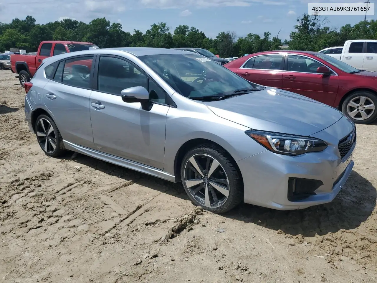2019 Subaru Impreza Sport VIN: 4S3GTAJ69K3761657 Lot: 61635375