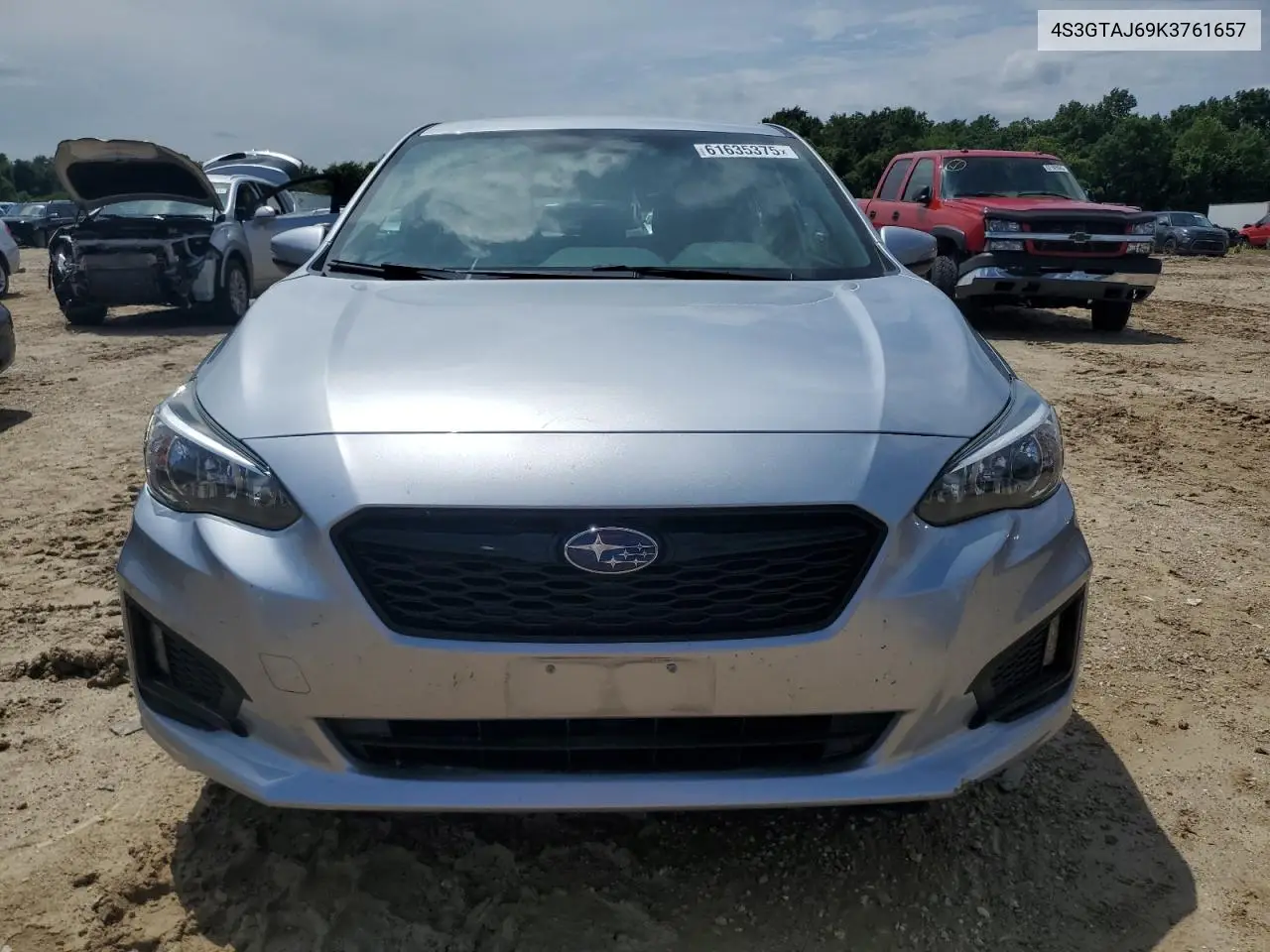 2019 Subaru Impreza Sport VIN: 4S3GTAJ69K3761657 Lot: 61635375