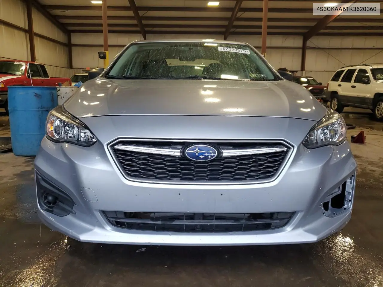 2019 Subaru Impreza VIN: 4S3GKAA61K3620360 Lot: 62329375