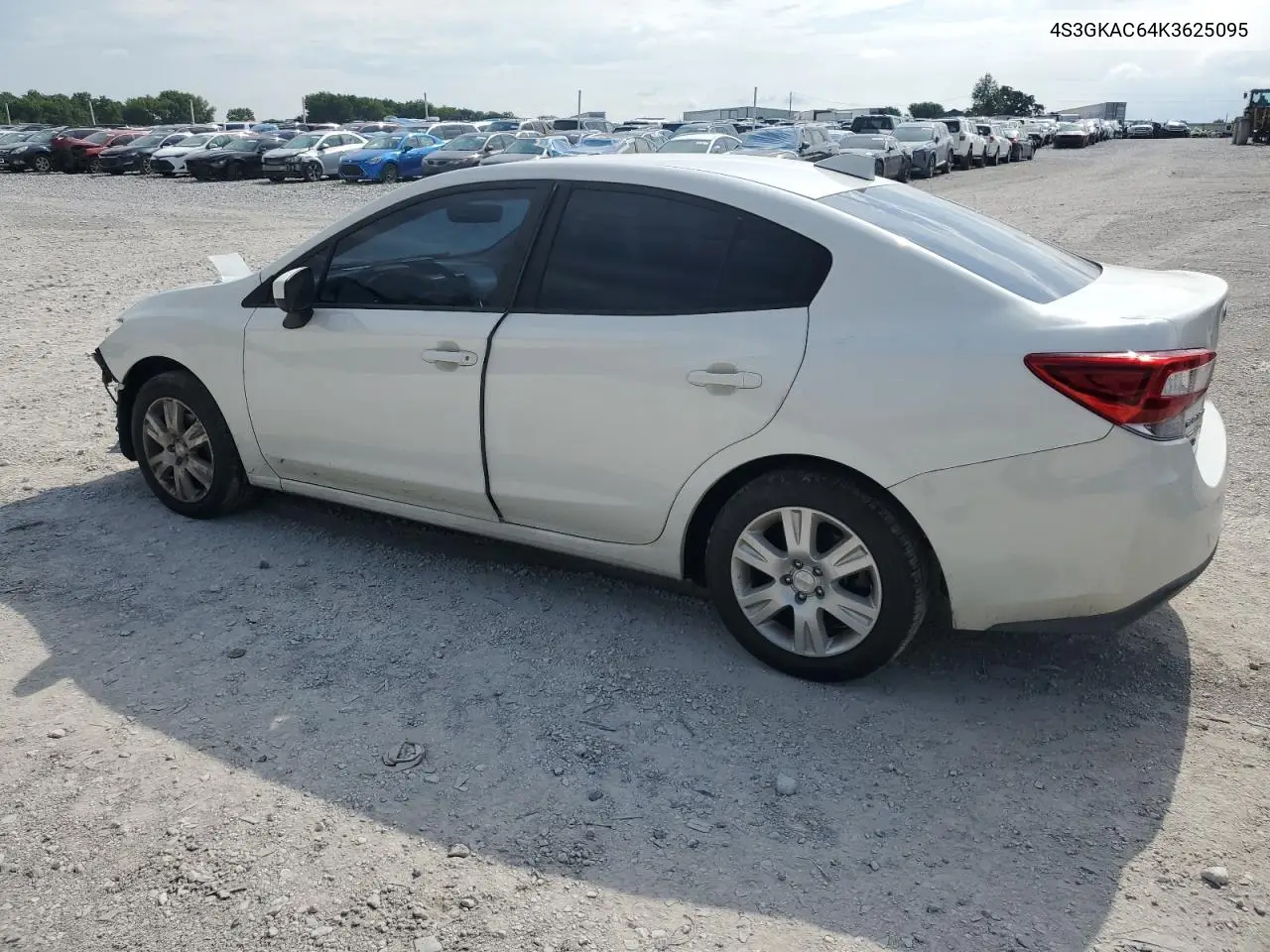 2019 Subaru Impreza Premium VIN: 4S3GKAC64K3625095 Lot: 62401465